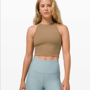 Lululemon LA Front Racer Crop Tank